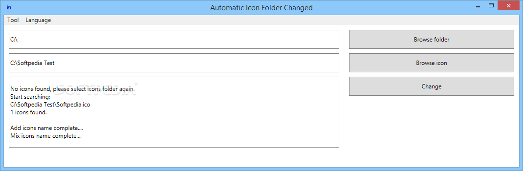 Automatic Icon Folder Changed