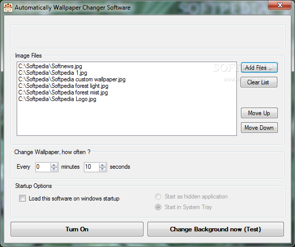 Automatically Wallpaper Changer Software