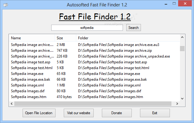 Top 34 System Apps Like Autosofted Fast File Finder - Best Alternatives