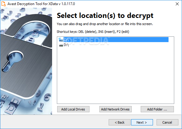 Avast Decryption Tool for XData Ransomware