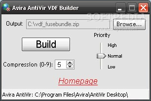 Avira AntiVir VDF Builder