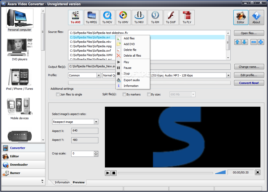 Axara Video Converter