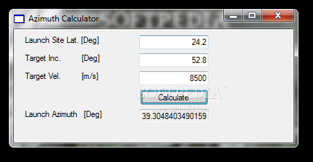 Azimuth Calculator