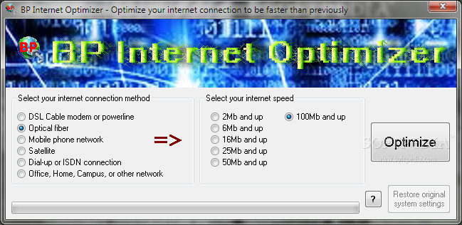 BP Internet Optimizer