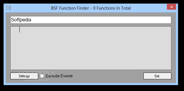 BSF Function Finder