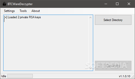 BTCWareDecrypter