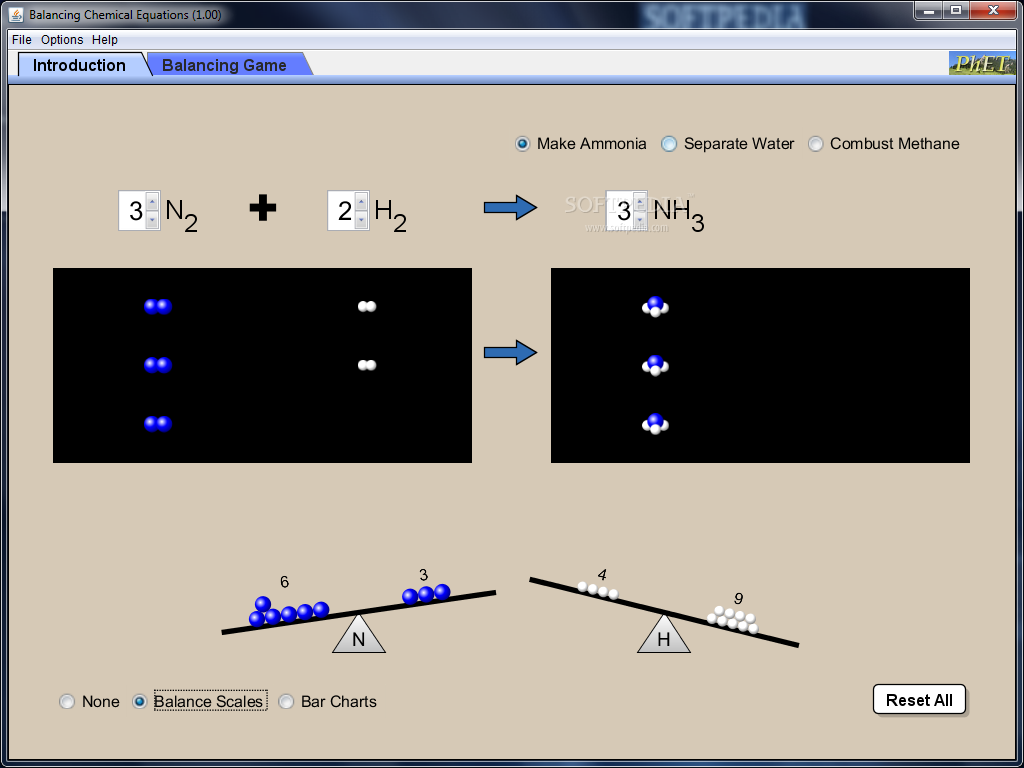 Balancing Chemical Equations