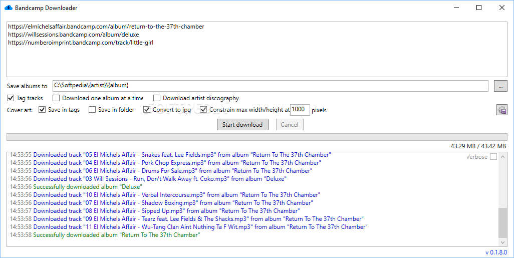 Bandcamp Downloader