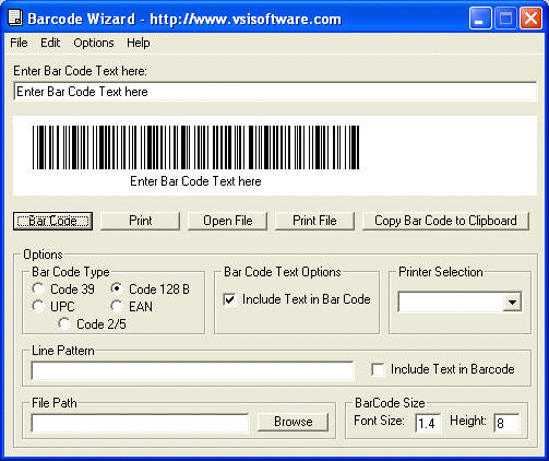Barcode Printer Wizard