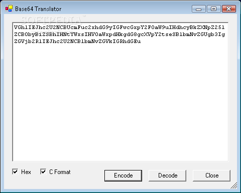 Base64 Translator