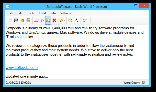 Basic Word Processor