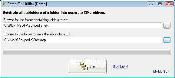 Batch Zip Folders Utility