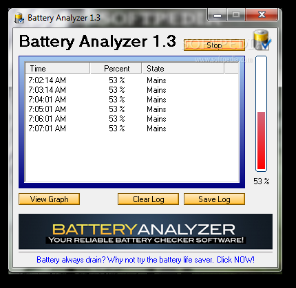 Battery Analyzer