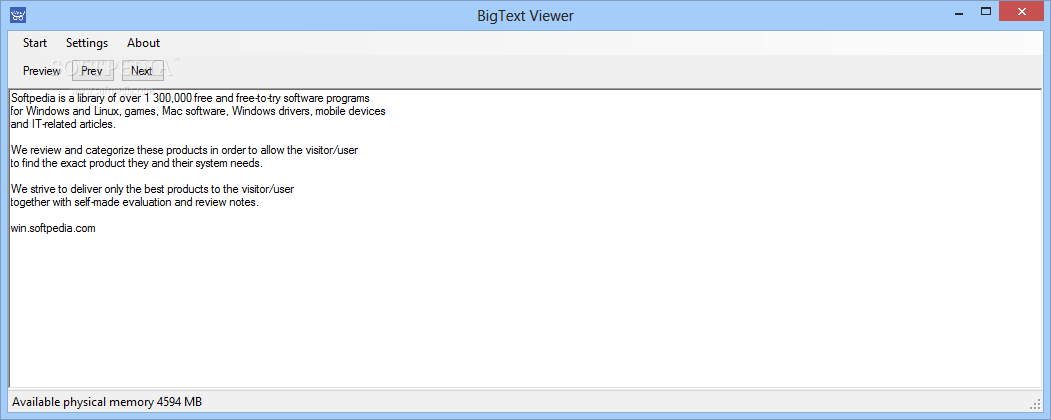 BigText Viewer