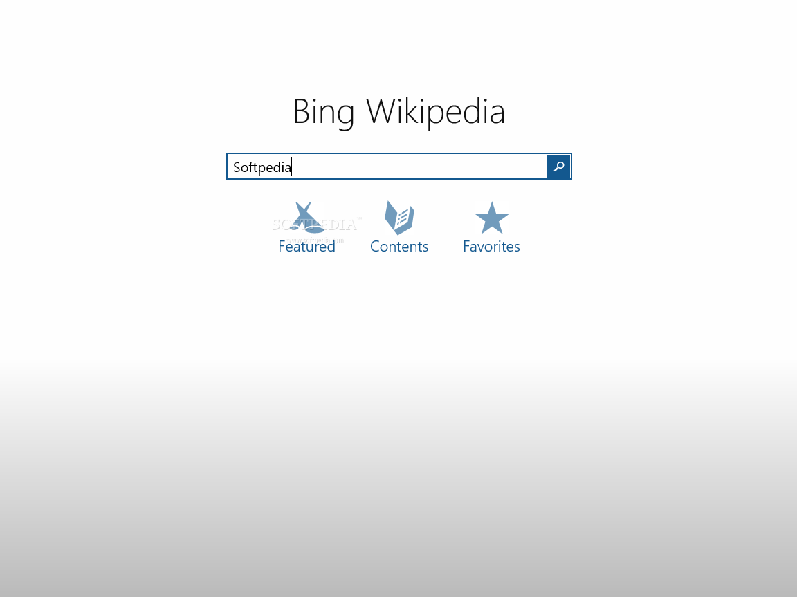 Bing Wikipedia Browser