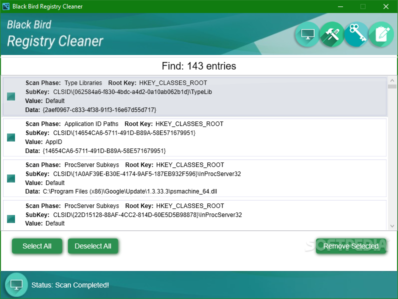 Top 24 Tweak Apps Like Black Bird Registry Cleaner - Best Alternatives