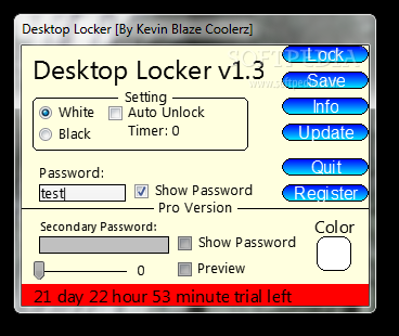 Desktop Locker