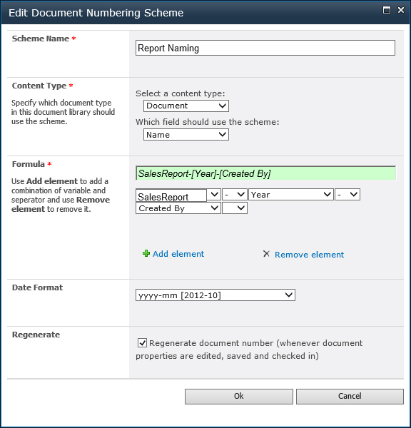 BoostSolutions Document Number Generator