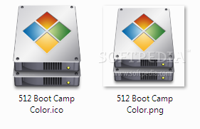 Boot Camp Icon with Color