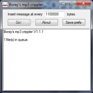 Boray's mp3 crippler