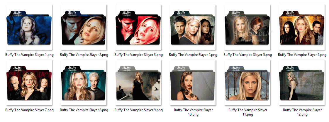 Buffy The Vampire Slayer Folder Icon