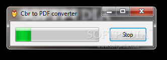 CBR to PDF converter
