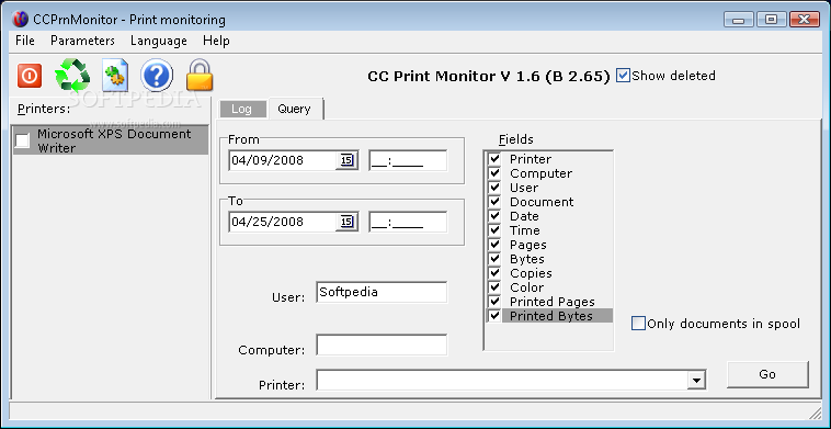 CC Print Monitor