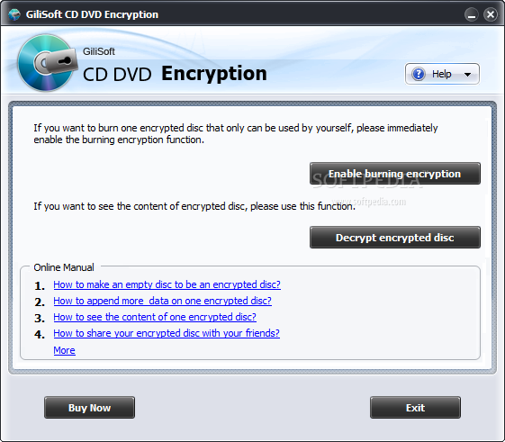 CD DVD Encryption