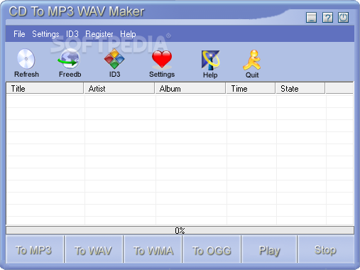 CD to MP3 Maker
