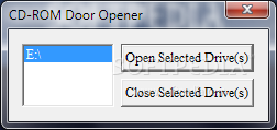 CD-ROM Door Opener
