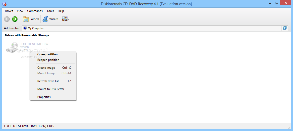 DiskInternals CD-DVD Recovery