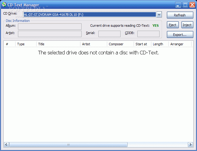 CD-Text Manager