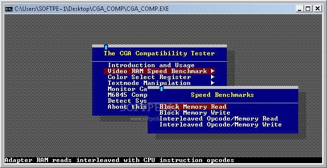 CGA Compatibility Tester