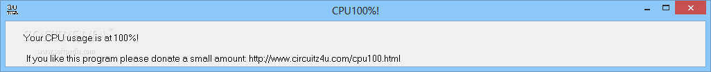 CPU100%!