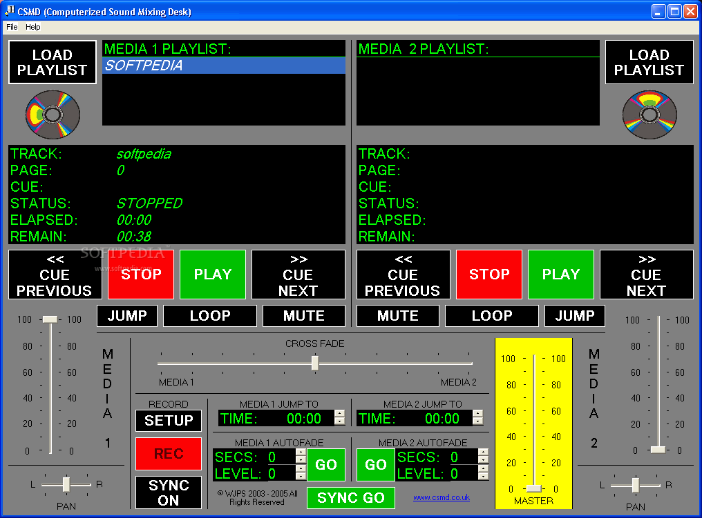 CSMD (Computerised Sound Mixing Desk)