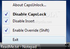 CapsUnlock