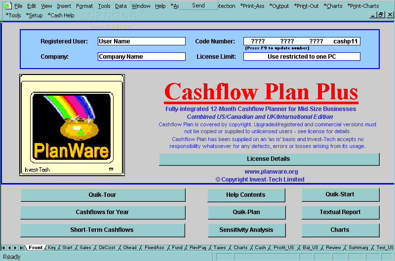 Cashflow Plan Lite