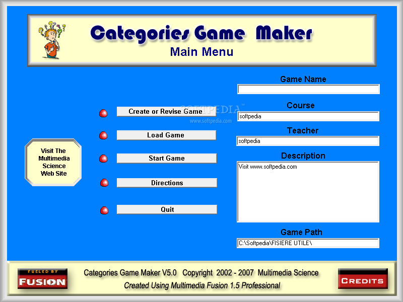 Categories Game Maker