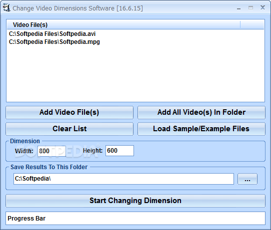 Change Video Dimensions Software