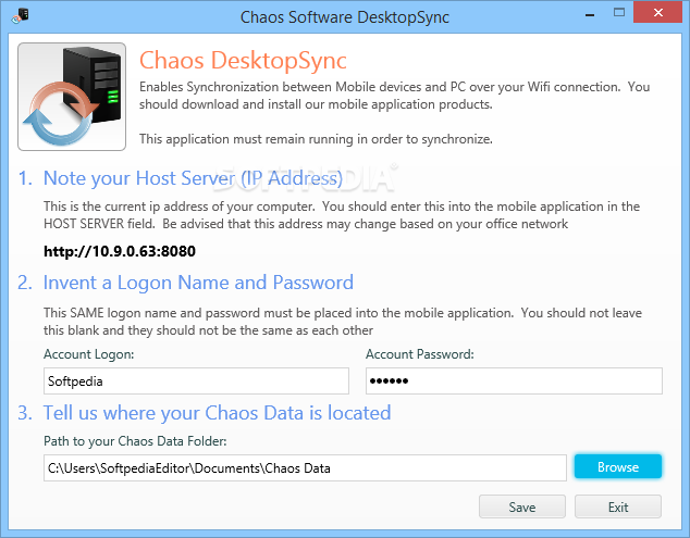 Chaos DesktopSync
