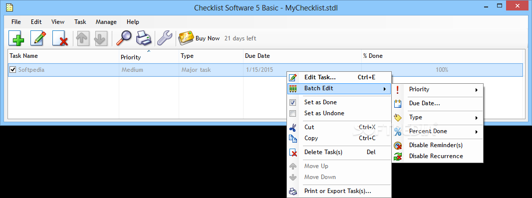 Checklist Software