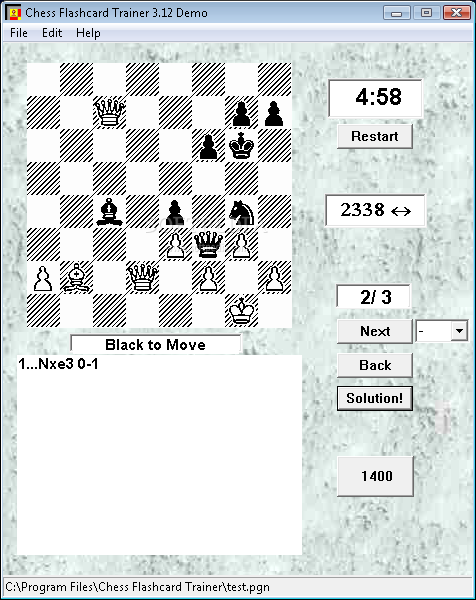 Chess Flashcard Trainer
