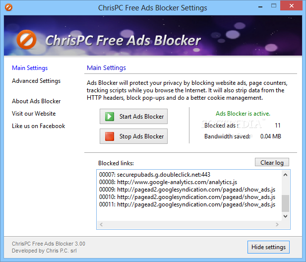 Top 37 Internet Apps Like ChrisPC Free Ads Blocker - Best Alternatives