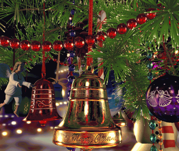 Christmas Bells 3D Screensaver