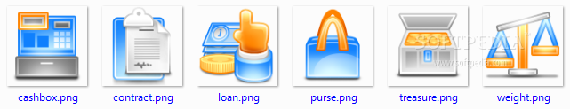 Clean Accounting Stock Icons