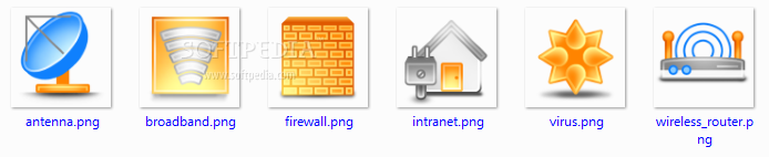 Clean Networking Stock Icons