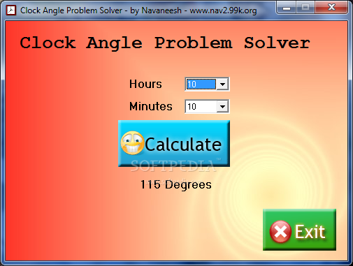Clock Angle Problem Solver