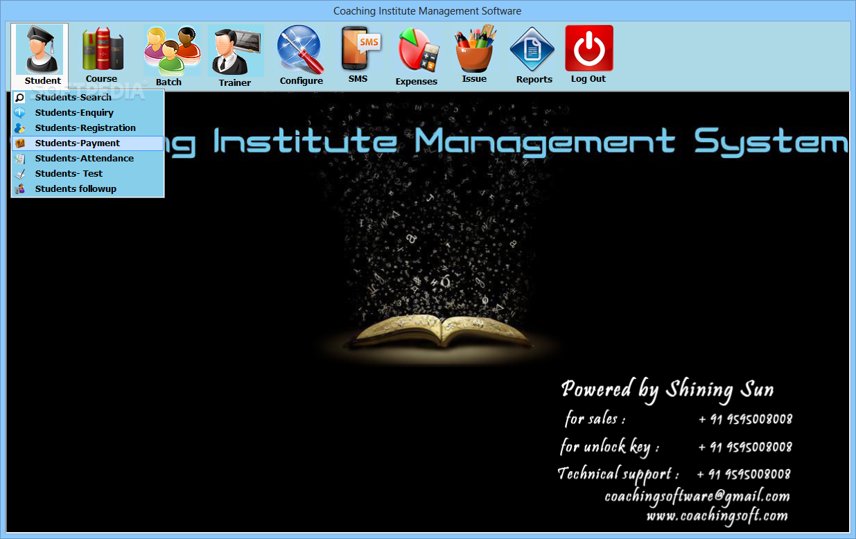 Coaching Institute Management Software