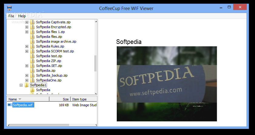 CoffeeCup Free WIF Viewer