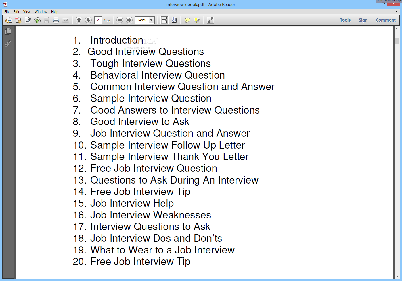 Common Interview Questions And Answers